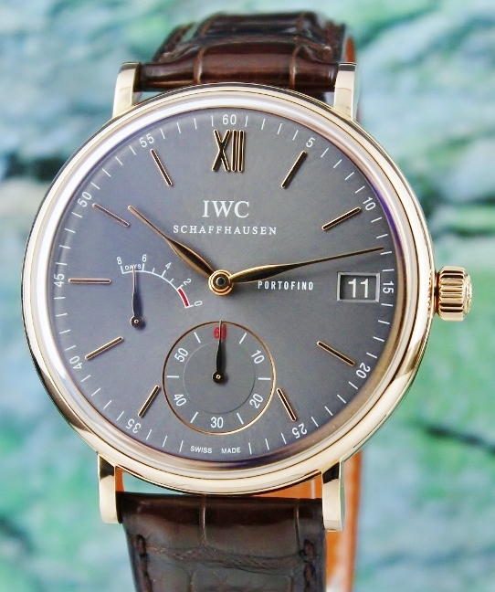 (image for) IWC 18K Rose Gold Portofino Manual Winding Eight Days Power Reserve / IW510104